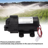 Self Priming Pump Water Booster Diaphragm Pressure G3/8 Female Thread Kitchen Bath Fixtures