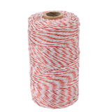 Electric Fence Polywire Rope Strong Conductivity Corrosion Resistance Stainless Steel Fence Wire for Farm Ranch