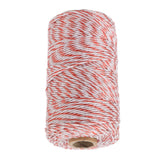Electric Fence Polywire Rope Strong Conductivity Corrosion Resistance Stainless Steel Fence Wire for Farm Ranch - Extra Image