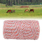 Electric Fence Polywire Rope Strong Conductivity Corrosion Resistance Stainless Steel Fence Wire for Farm Ranch - Extra Image