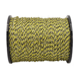 Electric Fence Wire Strong Electrical Conductivity Lightweight Reusable Stainless Steel Electric Farm Rope for Animals - Rear View