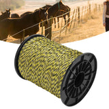 Electric Fence Wire Strong Electrical Conductivity Lightweight Reusable Stainless Steel Electric Farm Rope for Animals