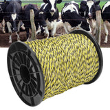Electric Fence Wire Strong Electrical Conductivity Lightweight Reusable Stainless Steel Electric Farm Rope for Animals