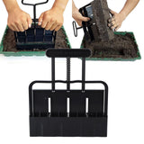 Soil Block Maker with Comfortable Handel ABS 4 Cell Soil Blocking Tool for Seed Starting Germination