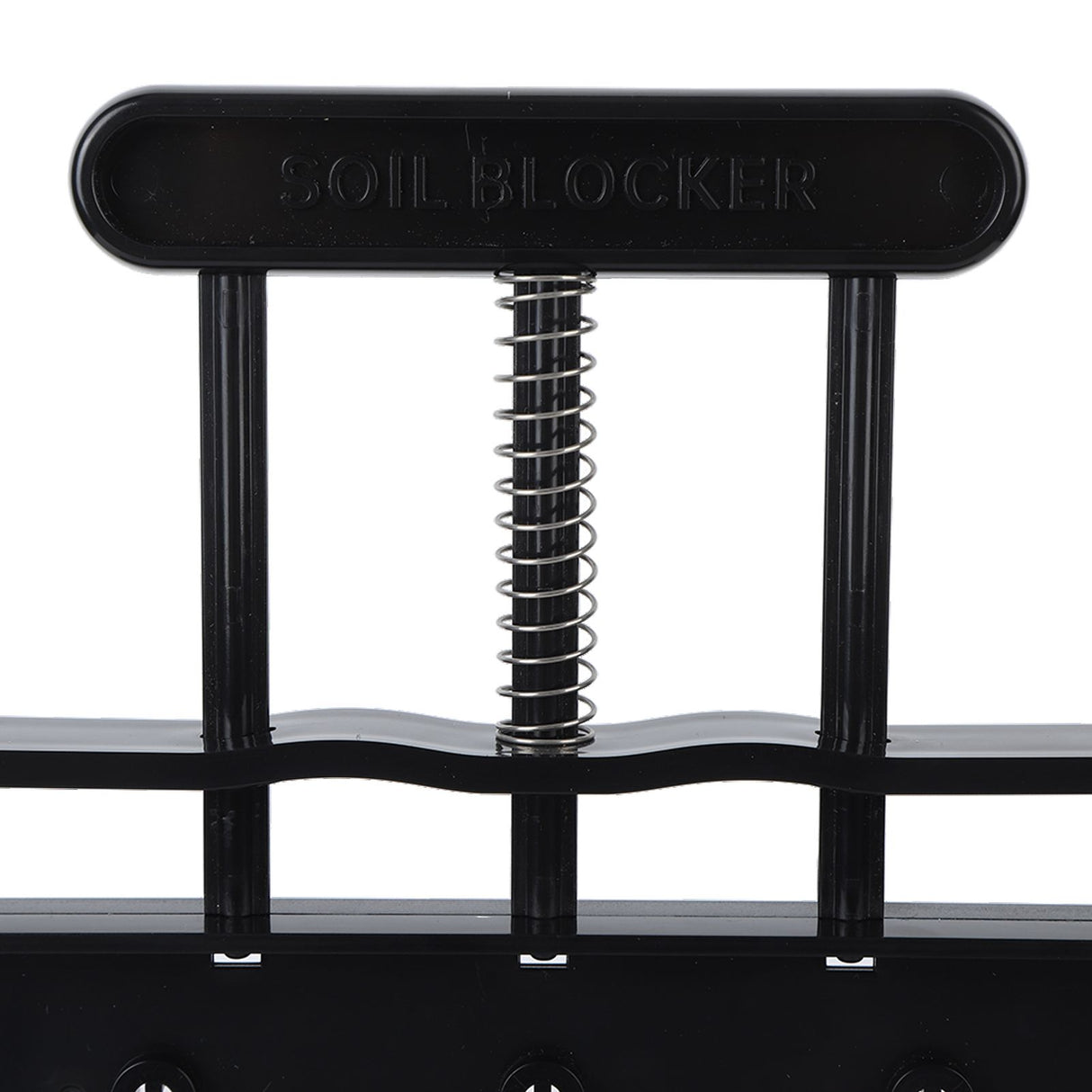 Soil Block Maker with Comfortable Handel ABS 4 Cell Soil Blocking Tool for Seed Starting Germination