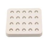 Wax Queen Grafting Cups Silicone Mold Beekeeping Beeswax Queen Cell Cups Making Mold 4 Rows 96x92x14mm