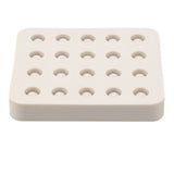 Wax Queen Grafting Cups Silicone Mold Beekeeping Beeswax Queen Cell Cups Making Mold 4 Rows 96x92x14mm