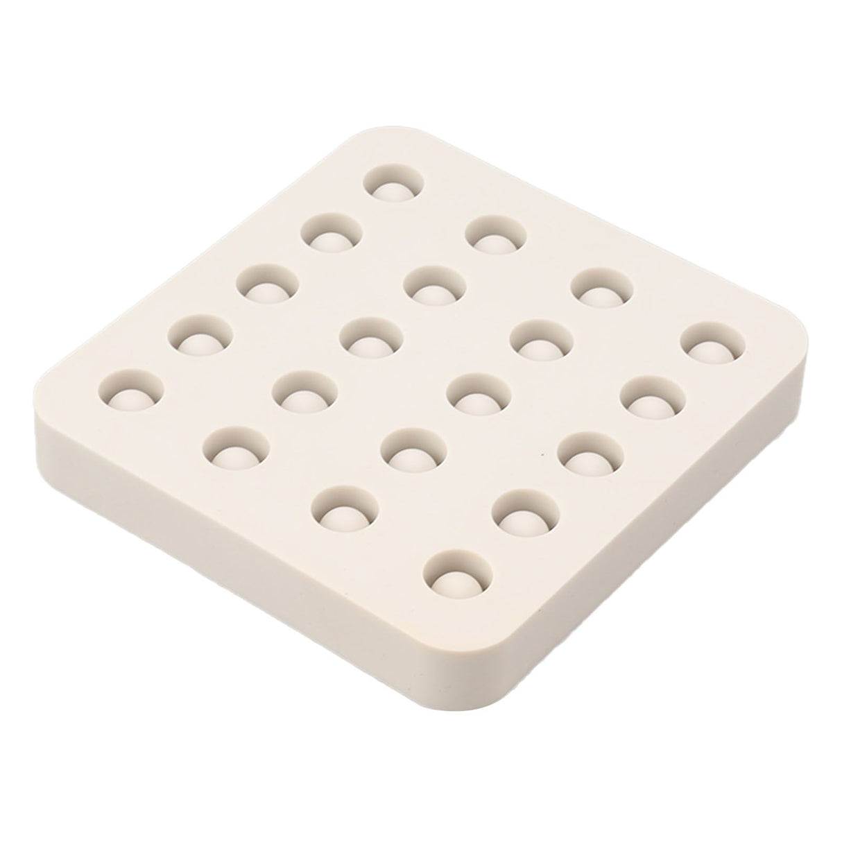 Wax Queen Grafting Cups Silicone Mold Beekeeping Beeswax Queen Cell Cups Making Mold 4 Rows 96x92x14mm