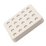 Wax Queen Grafting Cups Silicone Mold Beekeeping Beeswax Queen Cell Cups Making Mold 4 Rows 96x92x14mm - Rear View