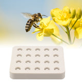 Wax Queen Grafting Cups Silicone Mold Beekeeping Beeswax Queen Cell Cups Making Mold 4 Rows 96x92x14mm - Extra Image