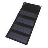 40W 4 Fold Solar Panel Charging Bag Folding Bag Foldable Monocrystalline Solar Panel Charger for Outdoor Camping Hiking Emergency Charging Black - 45-Degree Angle