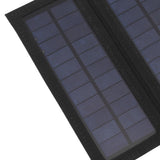 40W 4 Fold Solar Panel Charging Bag Folding Bag Foldable Monocrystalline Solar Panel Charger for Outdoor Camping Hiking Emergency Charging Black - Extra Image