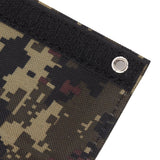 50W Portable Solar Panel Bag Monocrystalline Silicon 5 Folding Solar Panel Case for Outdoor Emergency Camouflage