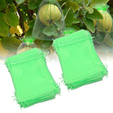 100PCS Fruit Protection Netting Bag Reusable Garden Mesh Barrier Bag for Plant Flower Fruit Trees Green 7x9cm/2.8x3.5in - Extra Image