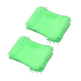 100PCS Fruit Protection Netting Bag Reusable Garden Mesh Barrier Bag for Plant Flower Fruit Trees Green 15x20cm/5.9x7.9in