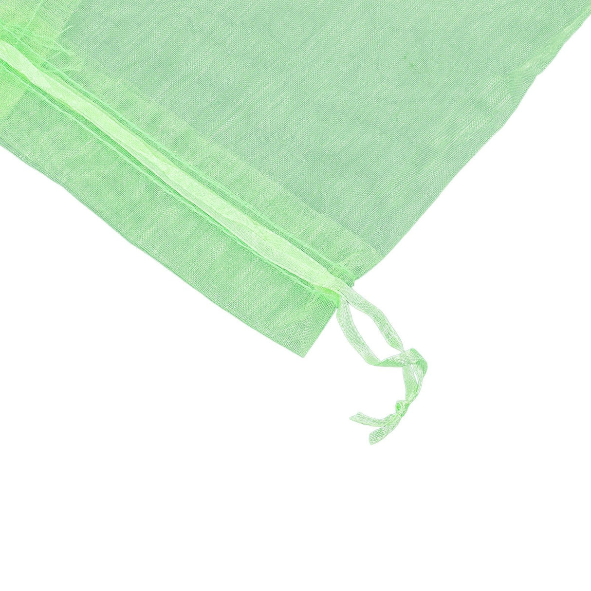 100PCS Fruit Protection Netting Bag Reusable Garden Mesh Barrier Bag for Plant Flower Fruit Trees Green 15x20cm/5.9x7.9in