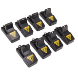 8PCS Mice Traps Small Mice Trap Indoor Quick Effective Sanitary Safe Mousetrap Catcher - Rear View