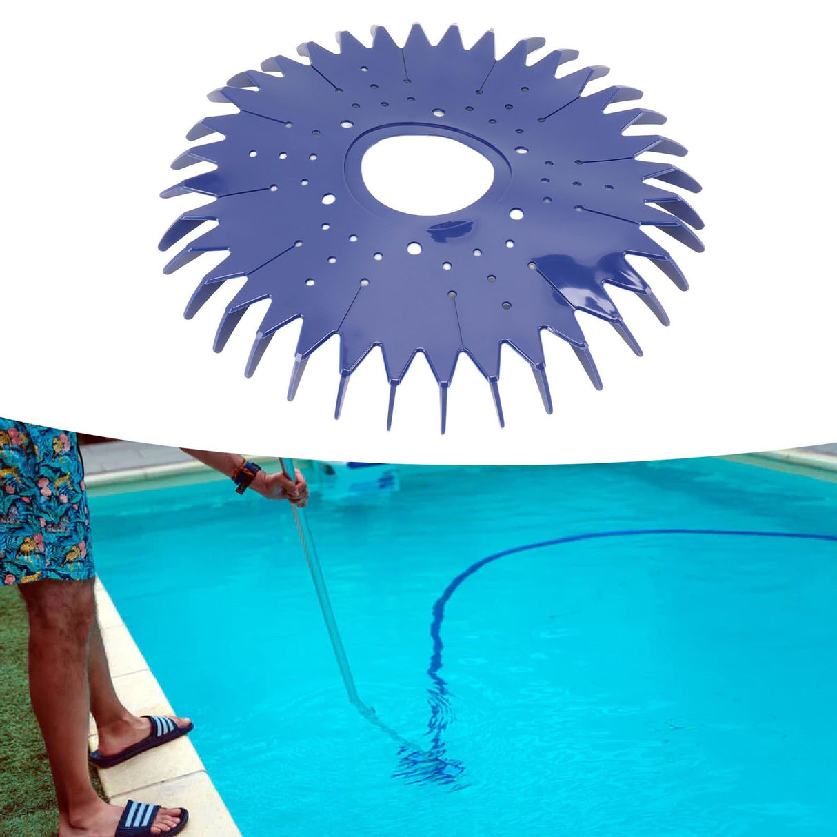 Pool Cleaner Finned Seal Disc Skirt Replacement Pool Cleaner Replacement Parts for W83277 W70464 W46666