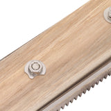 15 Inch Buffing Wheel Rake with Wooden Handle for Compound Cleaning Removing Residual Compounds Metal