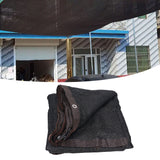 Sun Shade Sail UV Proof Anti Aging Breathable Rain Proof Portable Sun Sail for Greenhouse Orchard Garage 3 X 4m - Extra Image