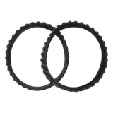 2Pcs Pool Cleaner Replacement Track Rubber Tire Track for Zodiac MX8 MX6 Robotic Pool Vacuum Cleaners - Side View