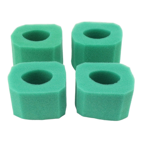 4 piece reusable pool filter cartridge sponge, 8cm high, sponge filter foam