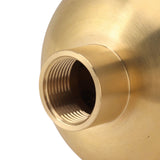 Fountain Nozzle Brass 3 Layers Adjustable Water Fountain Nozzle Spray Sprinkler for Garden Park Pond Pool Waterscape G1.5 Inch