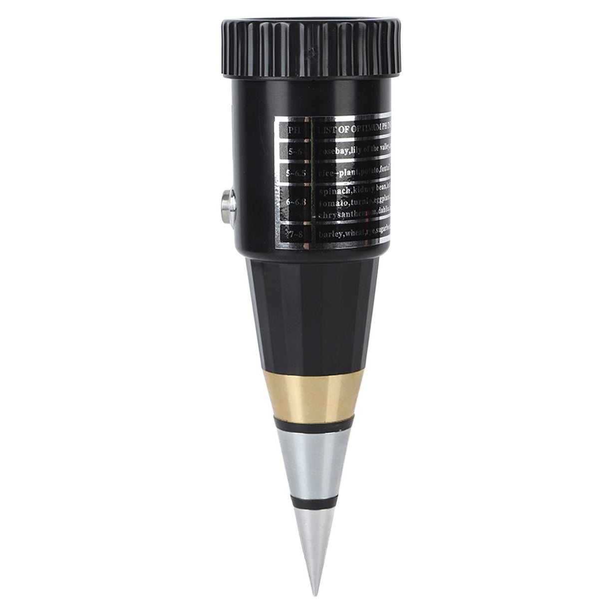 2 In 1 Soil Tester Cone Soil Moisture PH Meter Moisture Test Meter PH Detector Instrument for Outdoor Plants