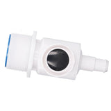 Pool Cleaner Connector Assembly Universal Wall Fitting Connector Assembly With 2pcs Nut For Polaris Zodiac 91009001