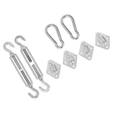 Sun Shade Sail Hardware Kit Canopy Installation Buckle Set for Rectangle and Square Awning 5mm - Side View