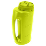 Handheld Fertilizer Spreader Hand Held Grass Seed Spreader Crop Spreading Salt Sowing Pot Green - Front View