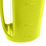 Handheld Fertilizer Spreader Hand Held Grass Seed Spreader Crop Spreading Salt Sowing Pot Green