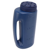 Handheld Fertilizer Spreader Hand Held Grass Seed Spreader Crop Spreading Salt Sowing Pot Blue