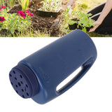 Handheld Fertilizer Spreader Hand Held Grass Seed Spreader Crop Spreading Salt Sowing Pot Blue - Extra Image