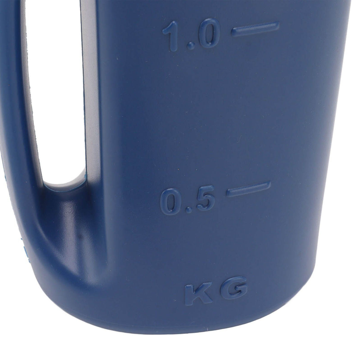 Handheld Fertilizer Spreader Hand Held Grass Seed Spreader Crop Spreading Salt Sowing Pot Blue