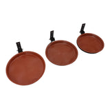 Tree Mounted Bird Feeder Tree Mounted Bird Bath Bowl with Heavy Duty Metal Ring for Backyard Terrace 3 Pot and 3 Bracket