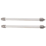 2PCS Valve Push Rod Diesel Engine Push Rod Hardened Iron Pushrod For Single Cylinder Air Cooled Diesel Generator 186F 188 190F - Top-Down View