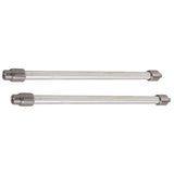 2PCS Valve Push Rod Diesel Engine Push Rod Hardened Iron Pushrod For Single Cylinder Air Cooled Diesel Generator 186F 188 190F