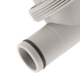 Pool Hose Adapter T Shape Threaded Pump Connector 1.5in to 1.25in Connection Hose Plunger for Pool Maintenance