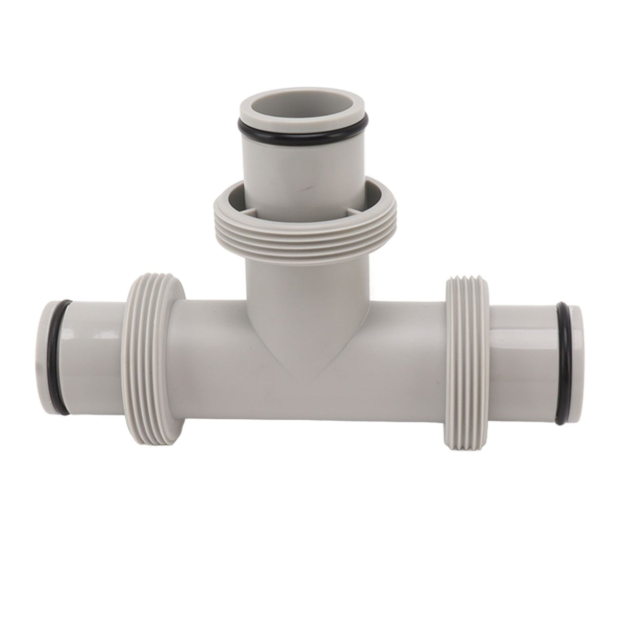 Split Swimming Pool Hose Plunger Valve 2 in 1 T Shape Hose Plunger Valve Replacement for for Filter Circulation System Pool Pump Maintenance