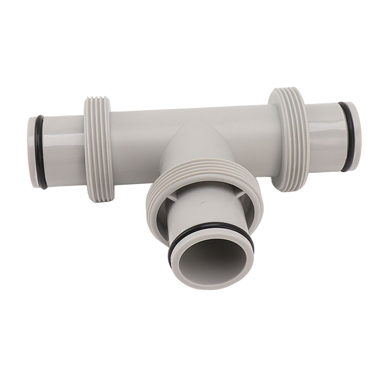 Split Swimming Pool Hose Plunger Valve 2 in 1 T Shape Hose Plunger Valve Replacement for for Filter Circulation System Pool Pump Maintenance