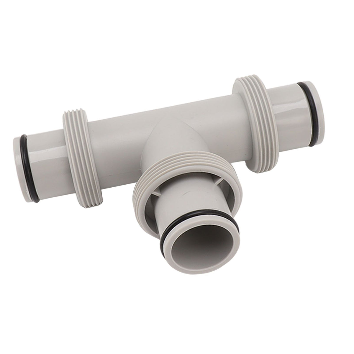 Split Swimming Pool Hose Plunger Valve 2 in 1 T Shape Hose Plunger Valve Replacement for for Filter Circulation System Pool Pump Maintenance