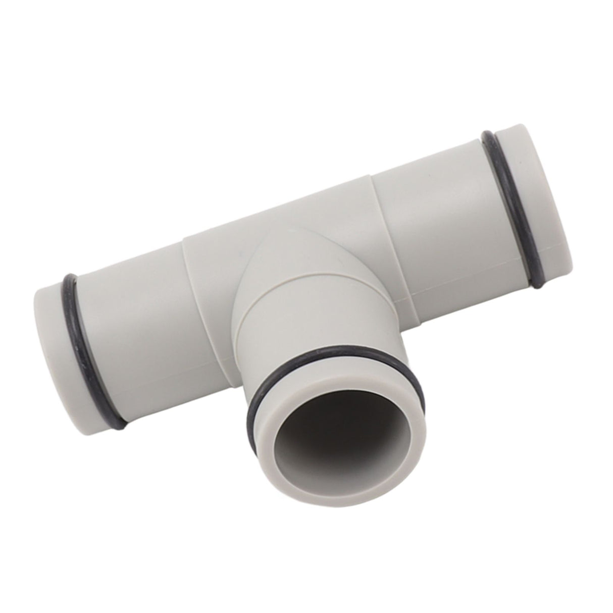 T Shape Hose Plunger Valve 1.25 Inch Plastic Dual Split Hose Plunger Valve for Above Ground Swimming Pool