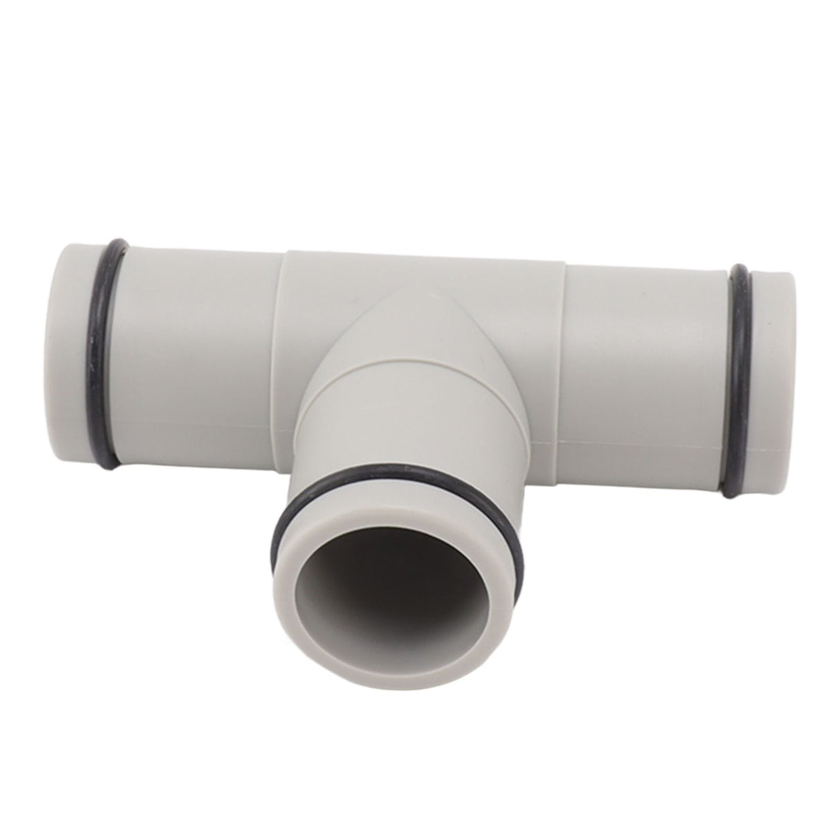 T Shape Hose Plunger Valve 1.25 Inch Plastic Dual Split Hose Plunger Valve for Above Ground Swimming Pool