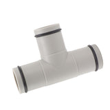 T Shape Hose Plunger Valve 1.25 Inch Plastic Dual Split Hose Plunger Valve for Above Ground Swimming Pool - Extra Image