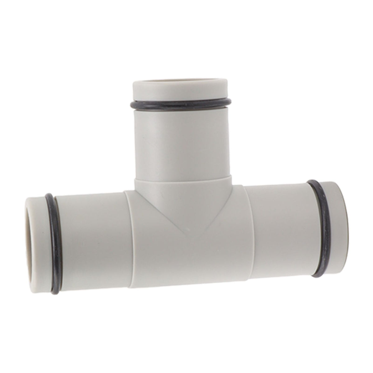 T Shape Hose Plunger Valve 1.25 Inch Plastic Dual Split Hose Plunger Valve for Above Ground Swimming Pool