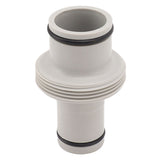 Hose Plunger 1.25in to 1.5in Pool Hose Adapter Swimming Pool Hose Plunger for Filter Circulation System