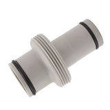 Hose Plunger 1.25in to 1.5in Pool Hose Adapter Swimming Pool Hose Plunger for Filter Circulation System