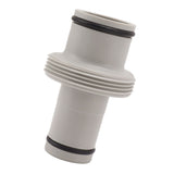 Hose Plunger 1.25in to 1.5in Pool Hose Adapter Swimming Pool Hose Plunger for Filter Circulation System