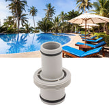 Hose Plunger 1.25in to 1.5in Pool Hose Adapter Swimming Pool Hose Plunger for Filter Circulation System